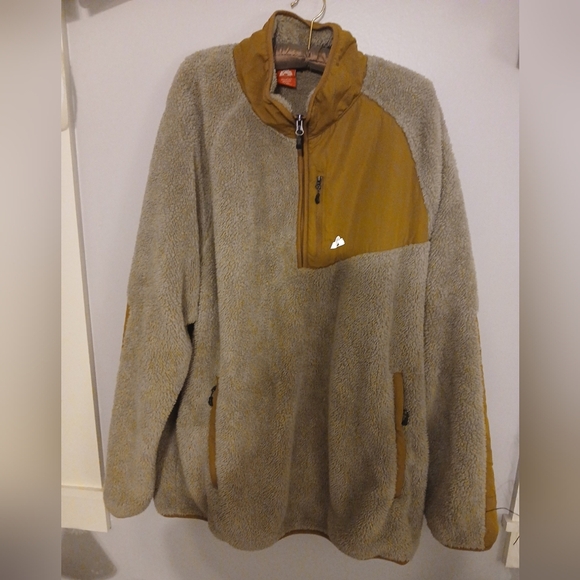 Eastern Mountain Sports Thick Pile Fleece Sherpa 1/4 Zip XXL